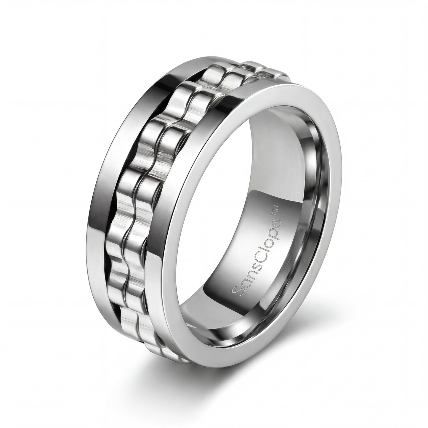 sansclope ring silver