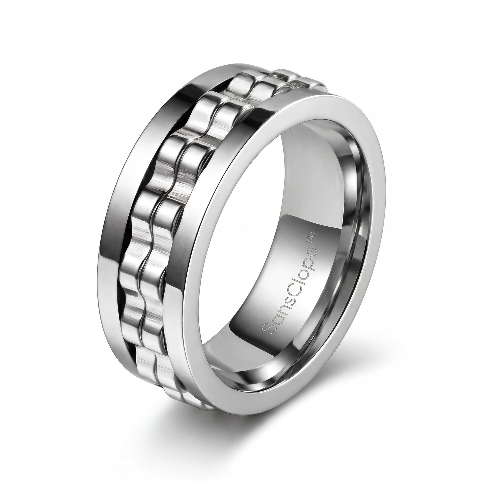 sansclope ring silver